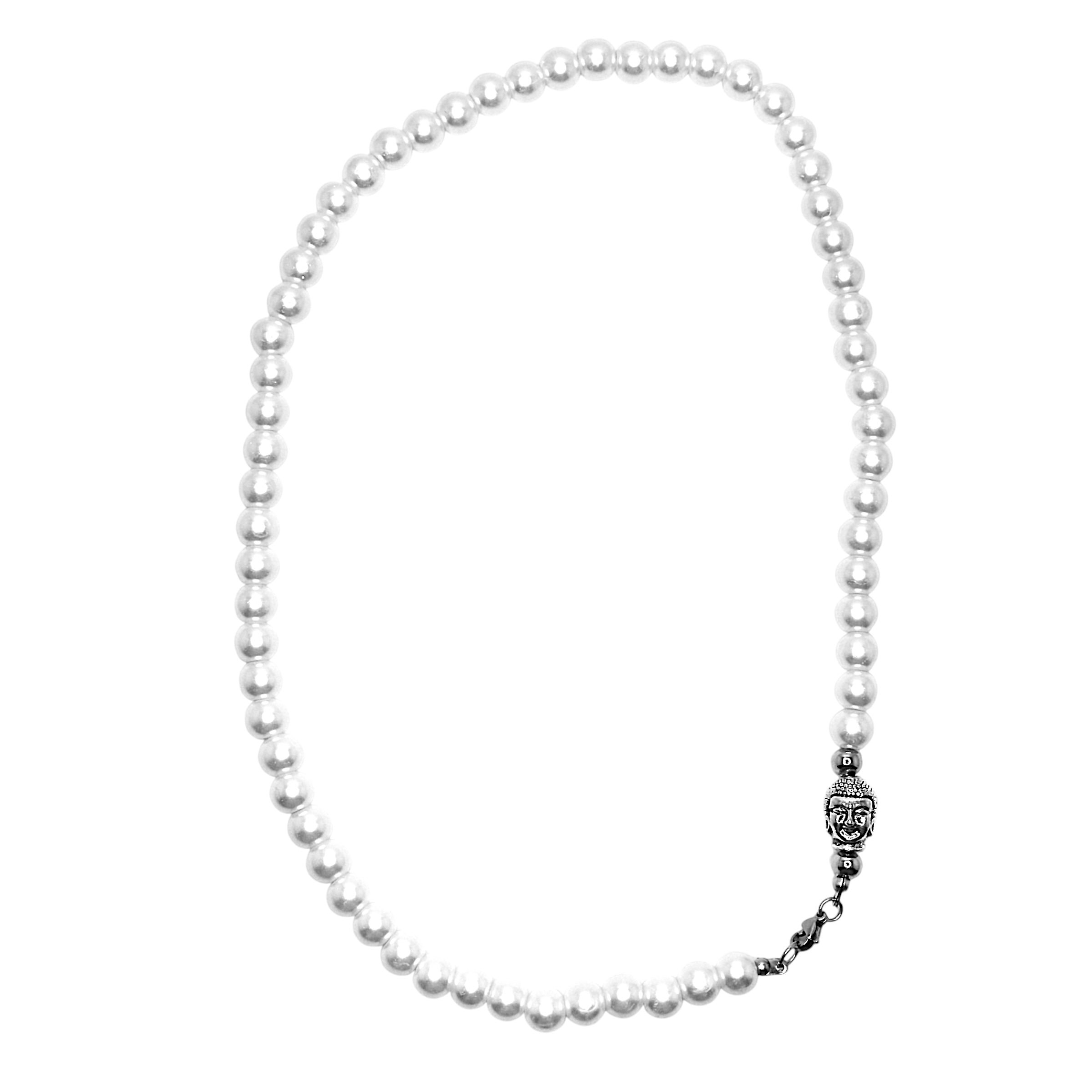 Collar perlas Buda